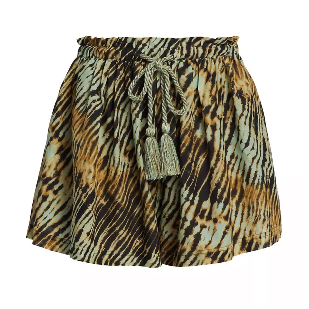 Ulla Johnson Bijou Cotton Blend drawstring Shorts